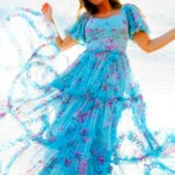 Ivy City Dreamy Floral Dress - Size 28 - Picture 1 of 3